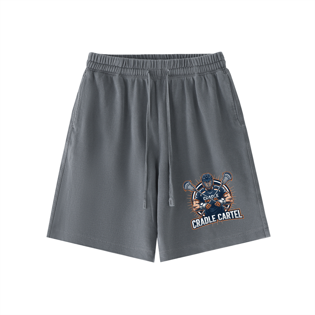 Cradle Cartel Vintage Wash Lacrosse Shorts