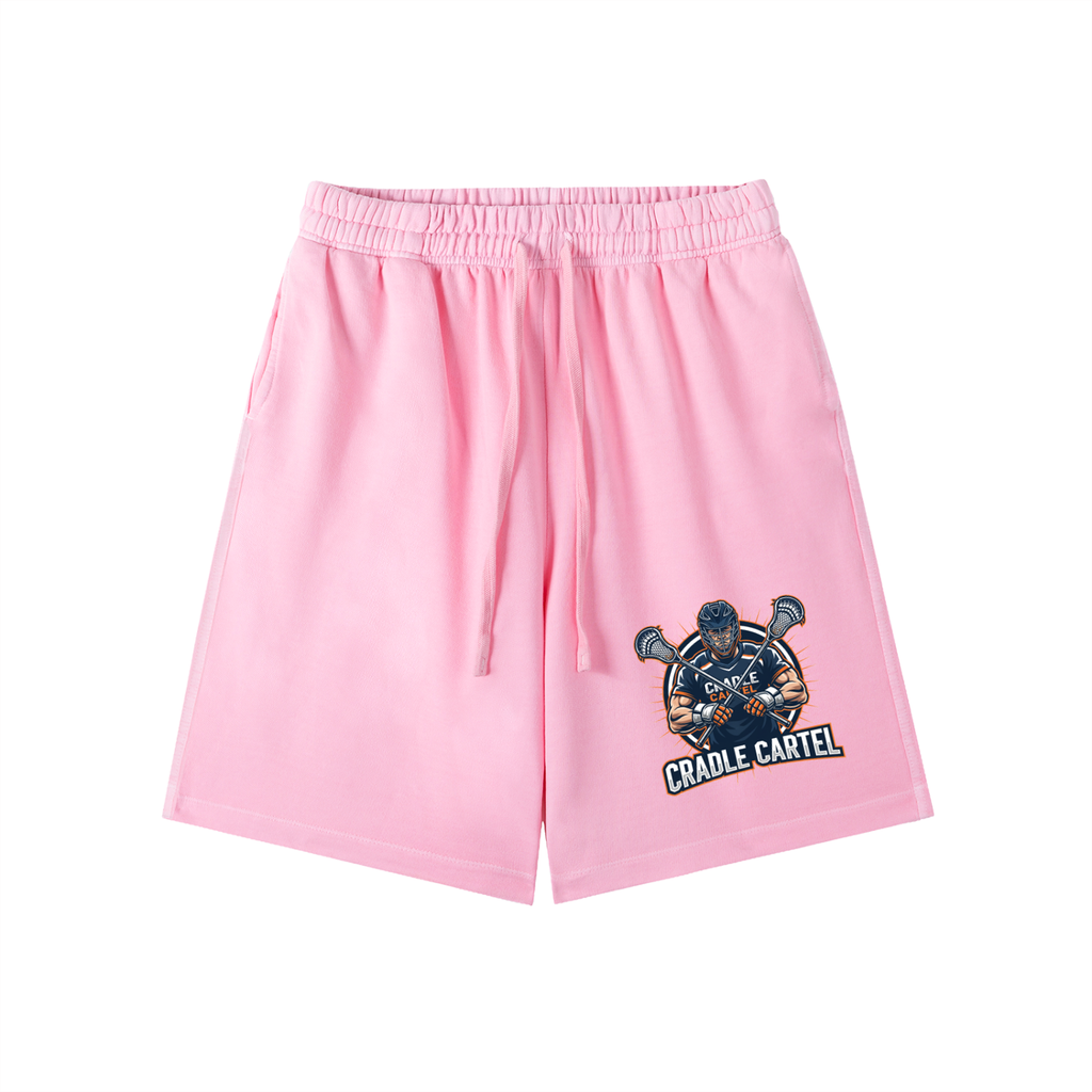 Cradle Cartel Vintage Wash Lacrosse Shorts