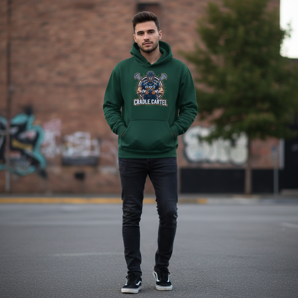 Cradle Cartel Lacrosse Oversize Fleeced Hoodie