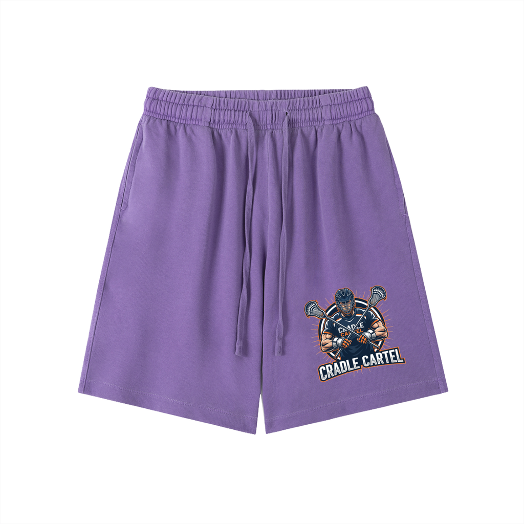 Cradle Cartel Vintage Wash Lacrosse Shorts