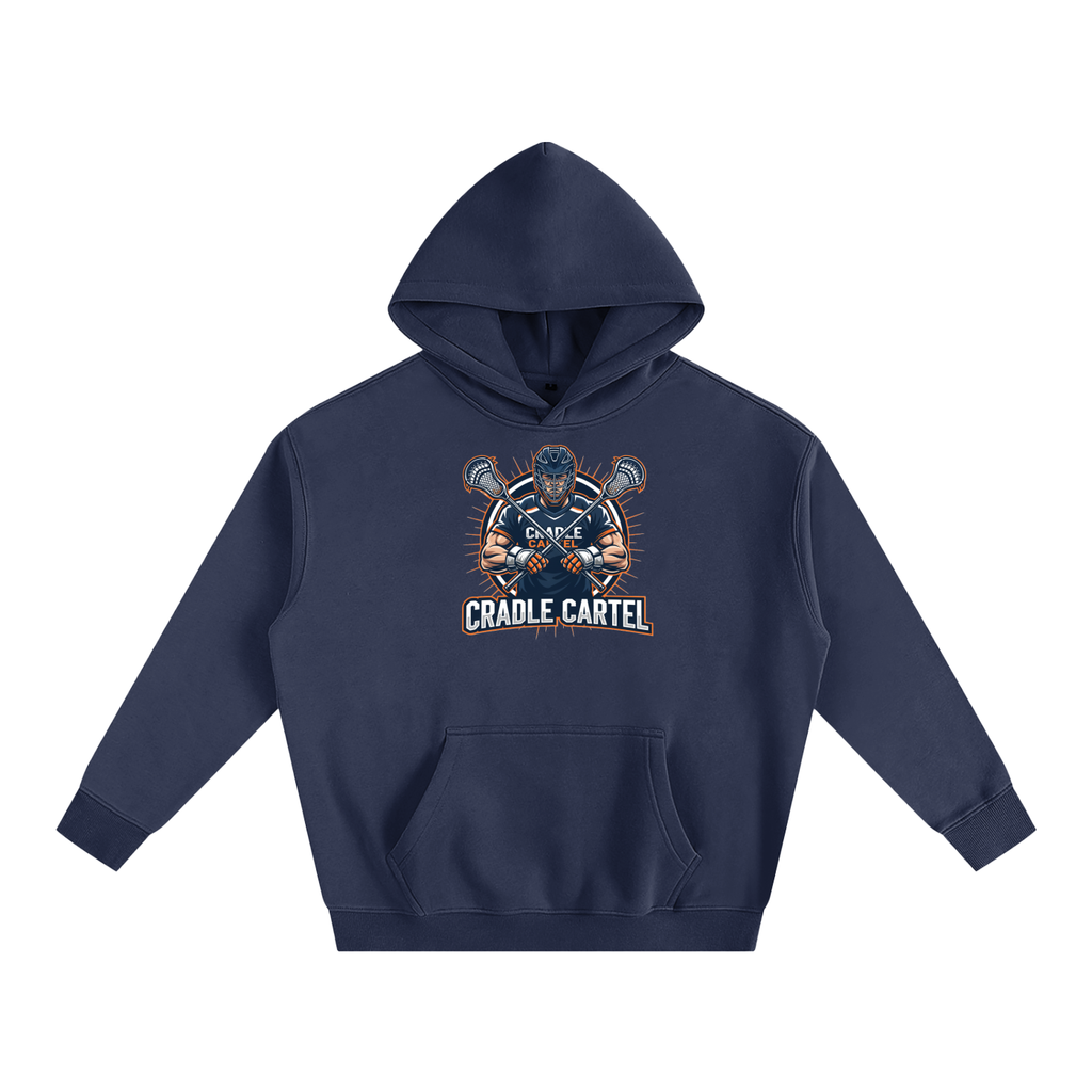 Cradle Cartel Lacrosse Oversize Fleeced Hoodie